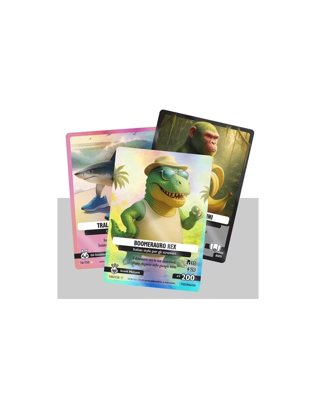 GIOCATTOLO PUBBLICIZZATO: vendita online Album + Bustina Italian Brainrot TCG – Contiene 7 carte, 1 holo speciale in offerta