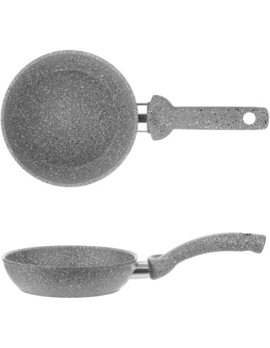 PENTOLE INDUZIONE: vendita online Padella Cuore di Pietra 16 cm Induzione – Accademia Mugnano, Alluminio Forgiato in offerta
