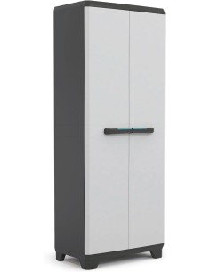 ARMADIETTI: vendita online Armadio Multiuso Keter Linear High 3 Ripiani 68×39×173 cm – Resina Anti-intemperie in offerta