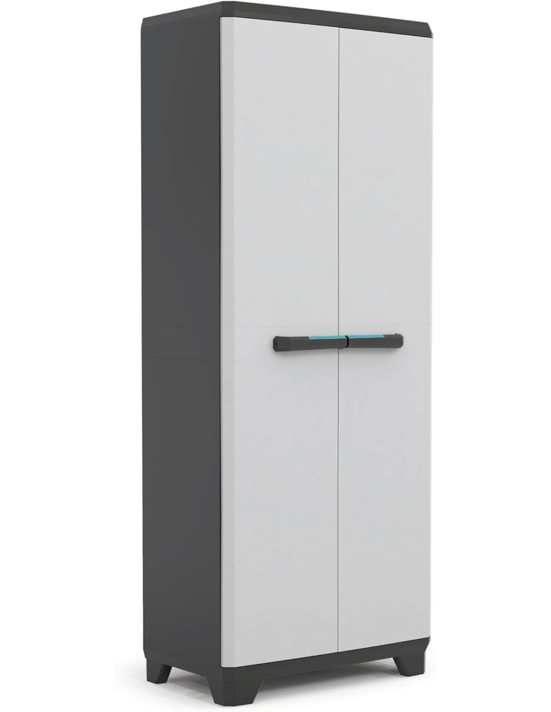 ARMADIETTI: vendita online Armadio Multiuso Keter Linear High 3 Ripiani 68×39×173 cm – Resina Anti-intemperie in offerta