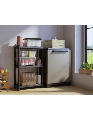 ARMADIETTI: vendita online Armadio Keter Linear Low con 1 Ripiano Regolabile 68×39×90 cm – Resina Anti-Intemperie in offerta