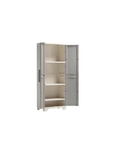 ARMADIETTI: vendita online Armadio Alto Keter Stilo 68×39×173 cm in Resina con 3 Ripiani Regolabili e Maniglie Soft-Touch in ...