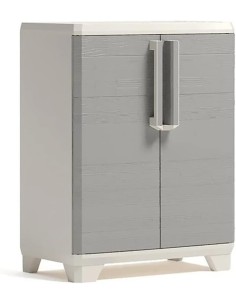 ARMADIETTI: vendita online Armadio Alto Keter Stilo XL 68×39×182 cm in Resina con 4 Ripiani Regolabili e Maniglie Soft-Touch ...