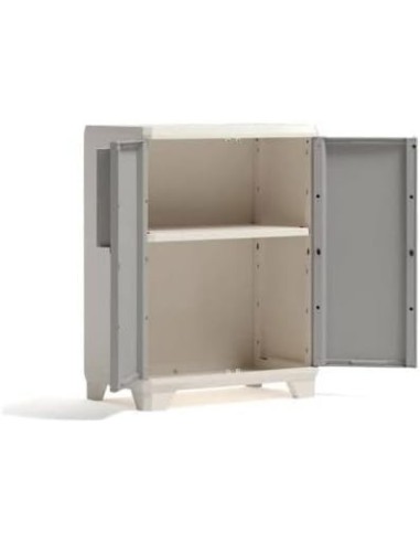 ARMADIETTI: vendita online Armadio Alto Keter Stilo XL 68×39×182 cm in Resina con 4 Ripiani Regolabili e Maniglie Soft-Touch ...