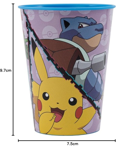 PRESCOLARI: vendita online Bicchiere Pokémon 260 ml in Plastica PVC – STOR, Ideale per Bambini in offerta