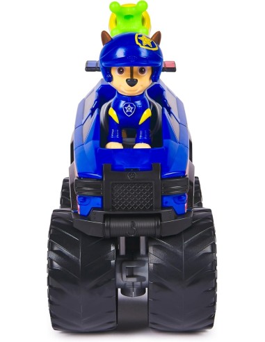 GIOCATTOLO PUBBLICIZZATO: vendita online Paw Patrol Rescue Wheels Monster Truck “Chase” con 2 Proiettili e Figure – Spin Mast...