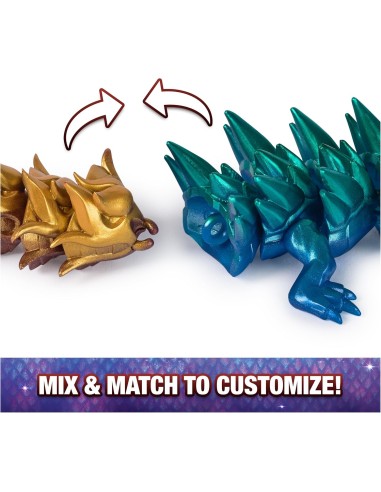 GIOCATTOLO PUBBLICIZZATO: vendita online Crystalynx Dragon Interattivo – Fidget Toy Drago 31,8 cm in offerta