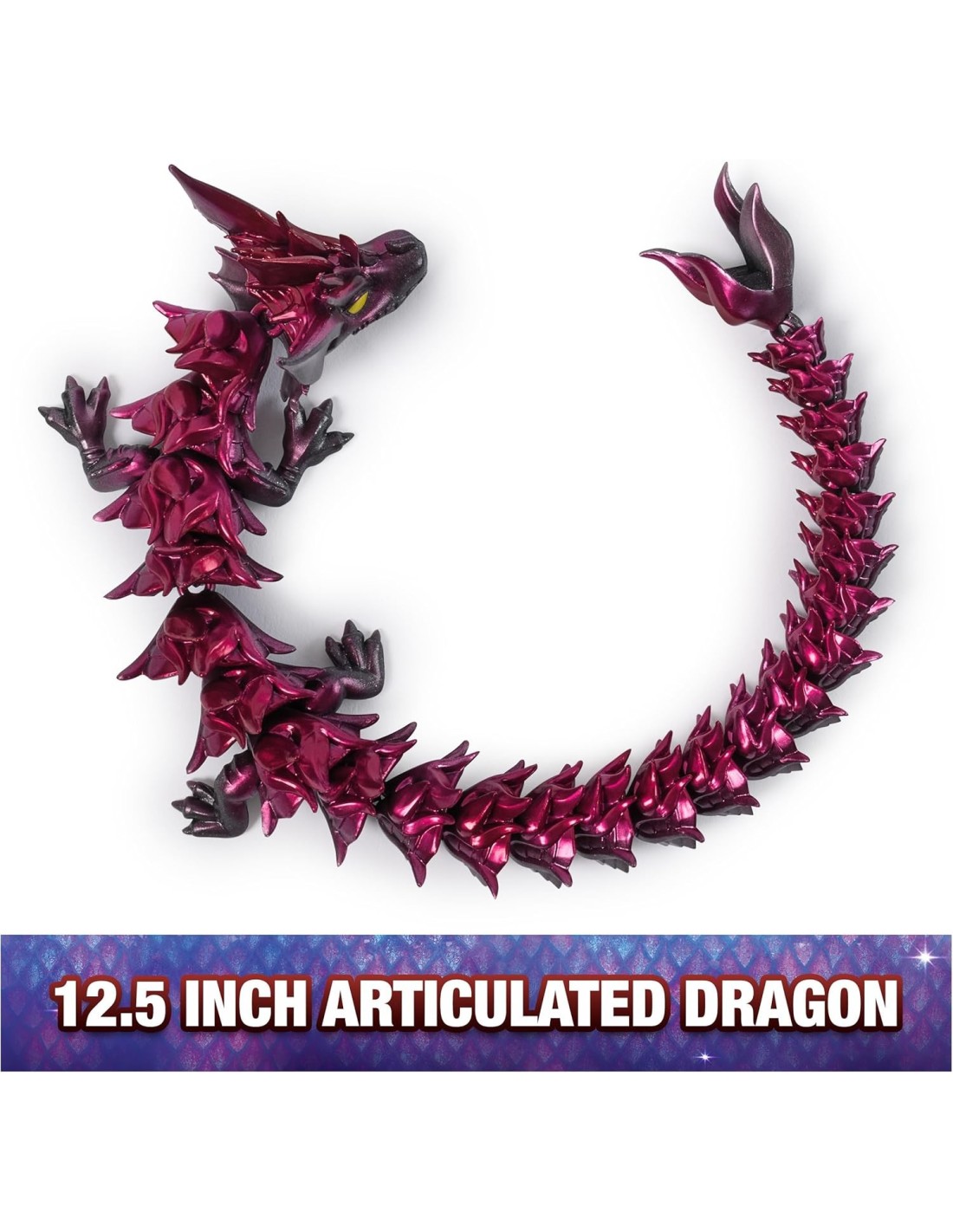 GIOCATTOLO PUBBLICIZZATO: vendita online Crystalynx Dragon Interattivo – Fidget Toy Drago 31,8 cm in offerta
