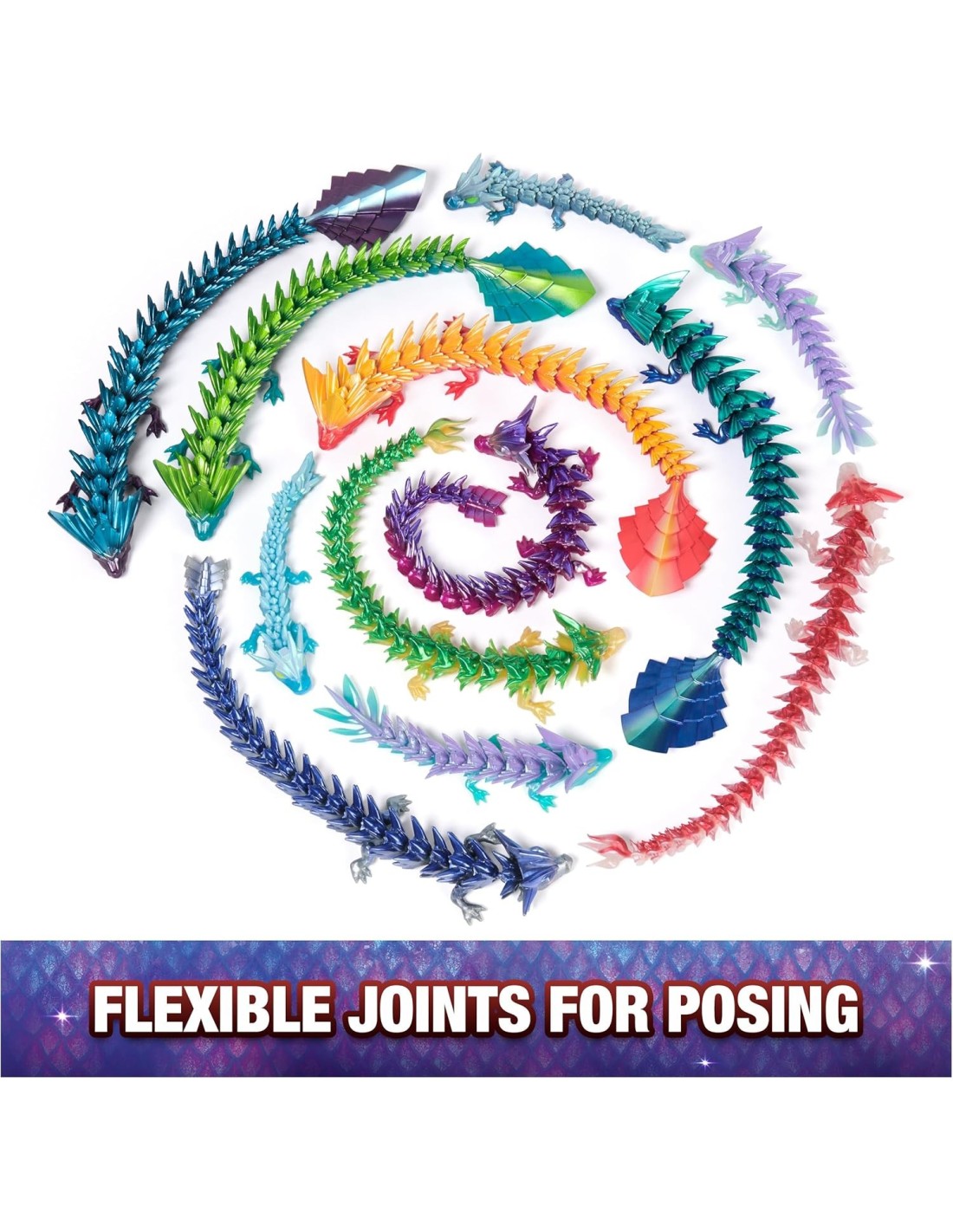 GIOCATTOLO PUBBLICIZZATO: vendita online Crystalynx Dragon Interattivo – Fidget Toy Drago 31,8 cm in offerta
