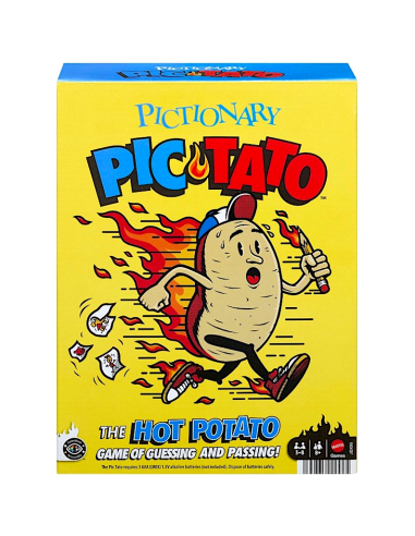 GIOCHI DI SOCIETA'E PUZZLE: vendita online Pictionary Pic‑Tato – Gioco da Tavolo Disegna e Indovina con Ruota Musicale in off...