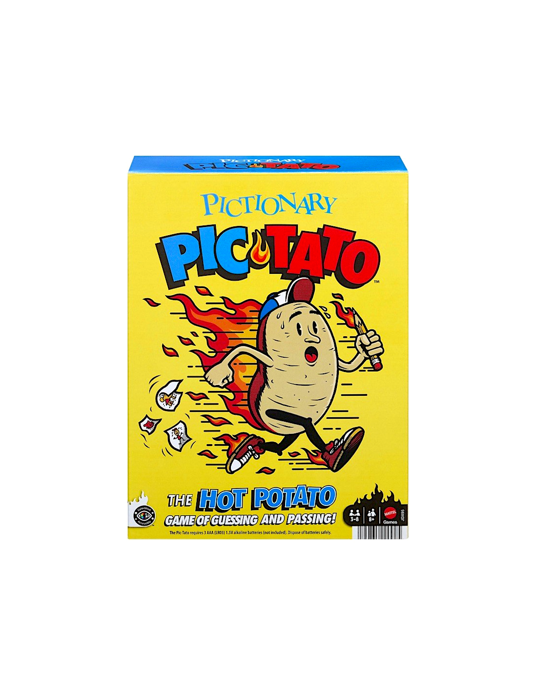 GIOCHI DI SOCIETA'E PUZZLE: vendita online Pictionary Pic‑Tato – Gioco da Tavolo Disegna e Indovina con Ruota Musicale in off...