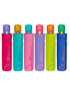 OMBRELLI PIOGGIA: vendita online Ombrello Donna Mini, Tinta Unita, Colori Forti, Apri e Chiudi, Compatto, Antivento in offerta
