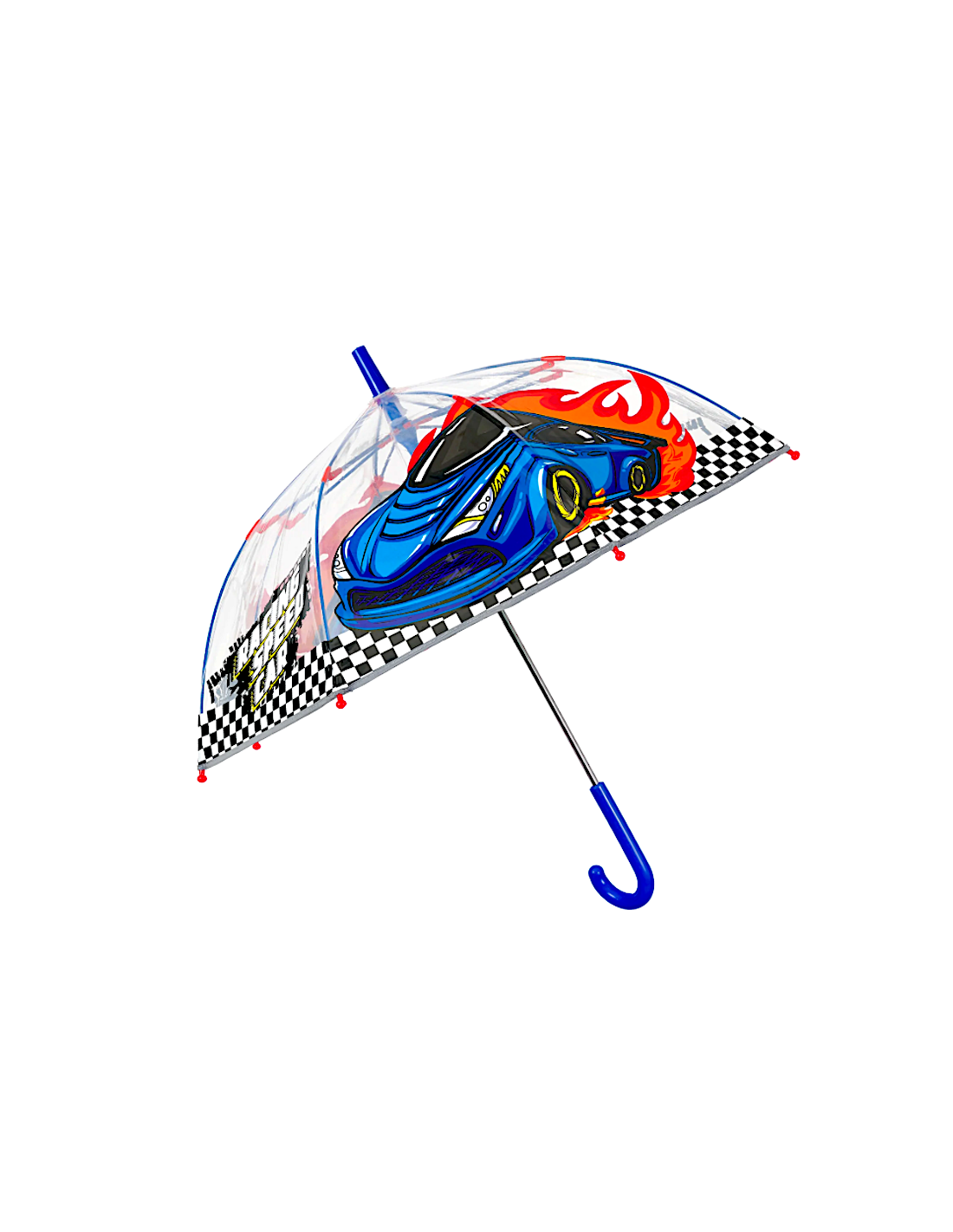 OMBRELLI PIOGGIA: vendita online Ombrello Bambino Manuale 45 cm, 8 Stecche, Perletti Poe Racing in offerta