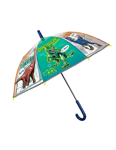 OMBRELLI PIOGGIA: vendita online Ombrello Bambino Manuale 45 cm – Cool Kids Dinosauri in offerta