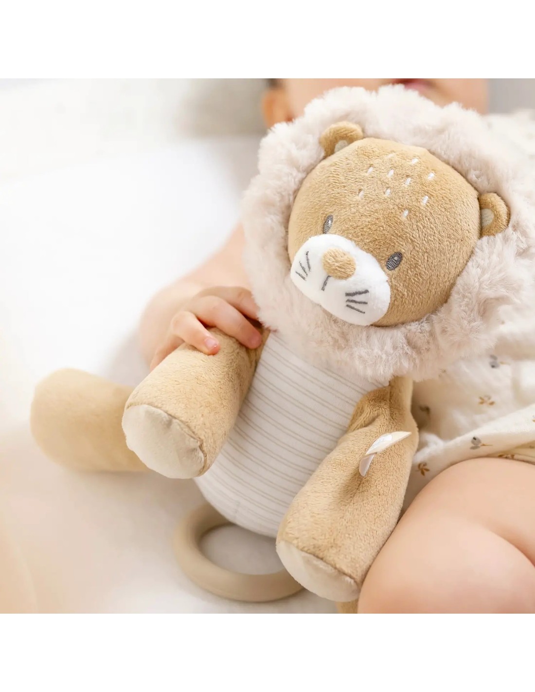 Carillon Peluche Ernest il Leone con Melodia “La-Le-Lu” | Shopincasa