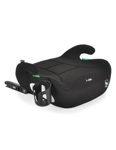 Seggiolino Auto I-Jet Nero 125-150 cm con Isofix | Shopincasa