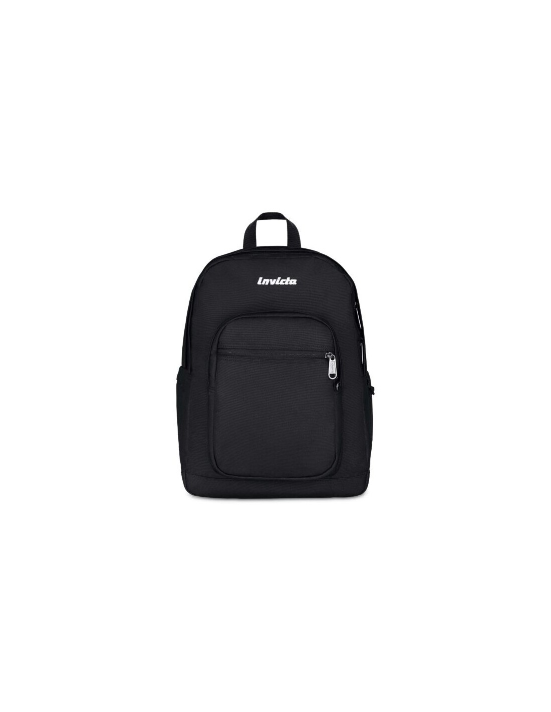 ZAINI: vendita online Zaino Invicta, Jelek Plain, Nero, 34 litri, doppio scomparto, laptop 14", 100% poliestere riciclato in ...