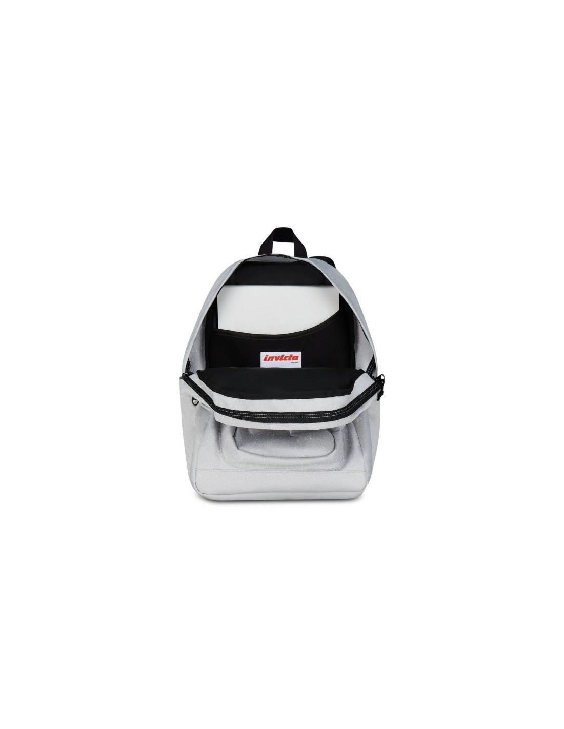 ZAINI: vendita online Zaino scuola Invicta, Jelek Shine, Micro Chip Shine, 34 litri, laptop 14", poliestere riciclato in offerta
