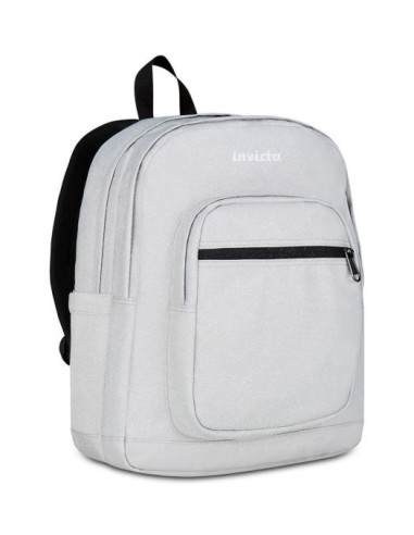 ZAINI: vendita online Zaino scuola Invicta, Jelek Shine, Micro Chip Shine, 34 litri, laptop 14", poliestere riciclato in offerta