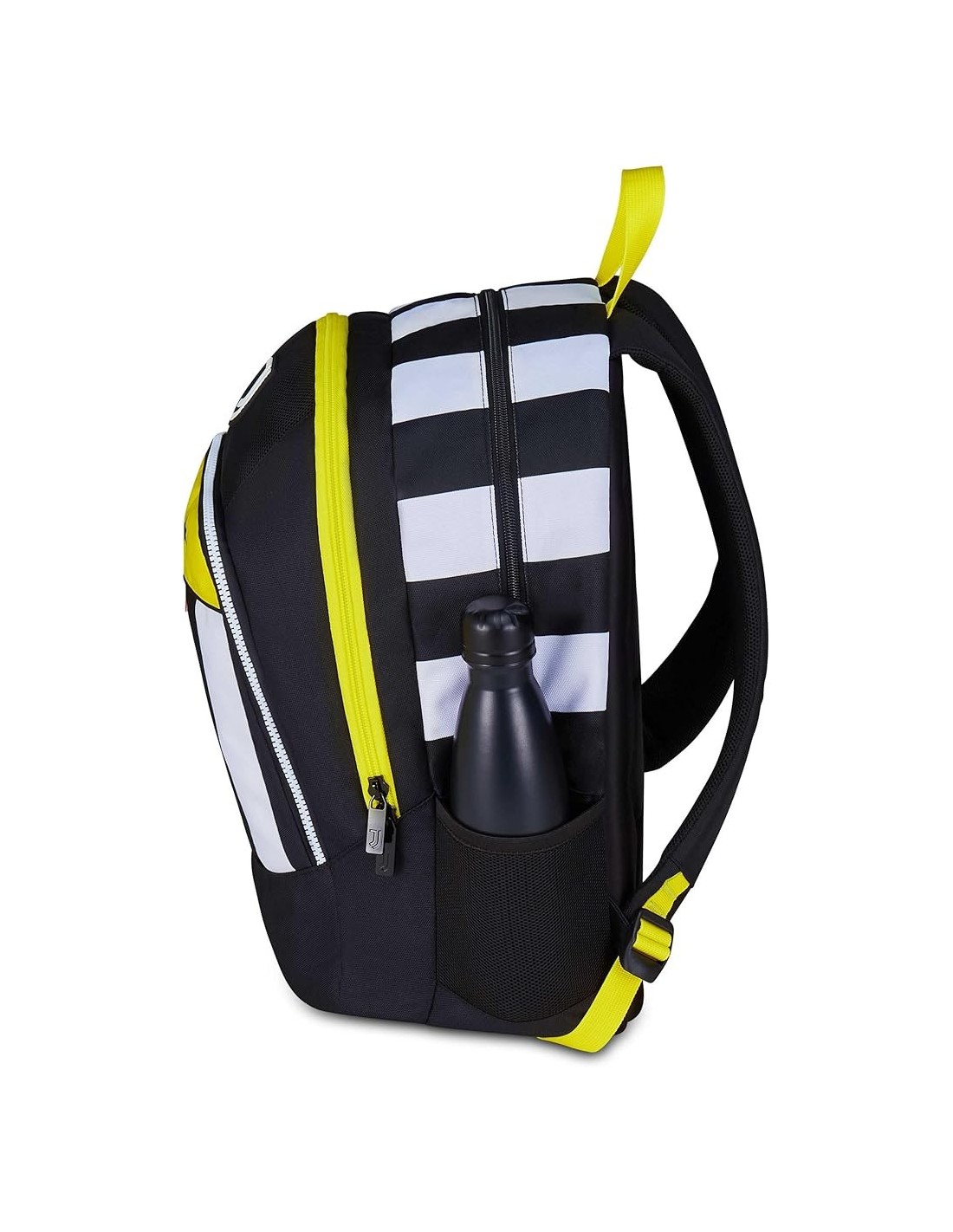 ZAINI: vendita online Zaino scuola Seven, Juventus Advanced, Bianco e Nero, 29 litri, doppio scomparto, porta borraccia, scuo...