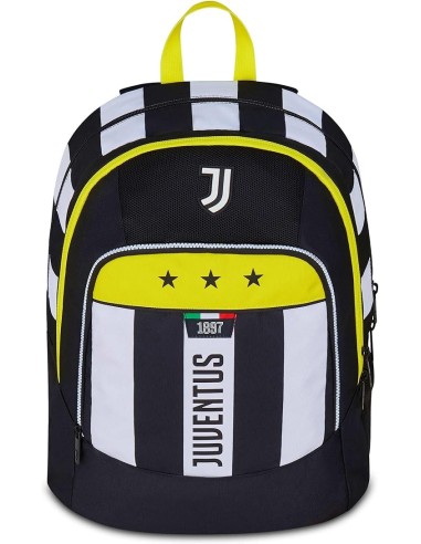 ZAINI: vendita online Zaino scuola Seven, Juventus Advanced, Bianco e Nero, 29 litri, doppio scomparto, porta borraccia, scuo...
