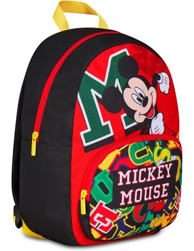 ZAINI: vendita online Zainetto asilo Seven, Mickey Mouse, Rosso, 14 litri, tasca borraccia, stampa digitale, bambino in offerta