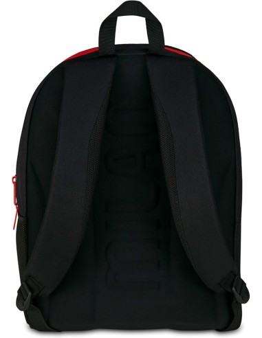 ZAINI: vendita online Zaino scuola Seven, Milan Advanced, Rosso e Nero, 29 litri, doppio scomparto, porta borraccia, scuola e...