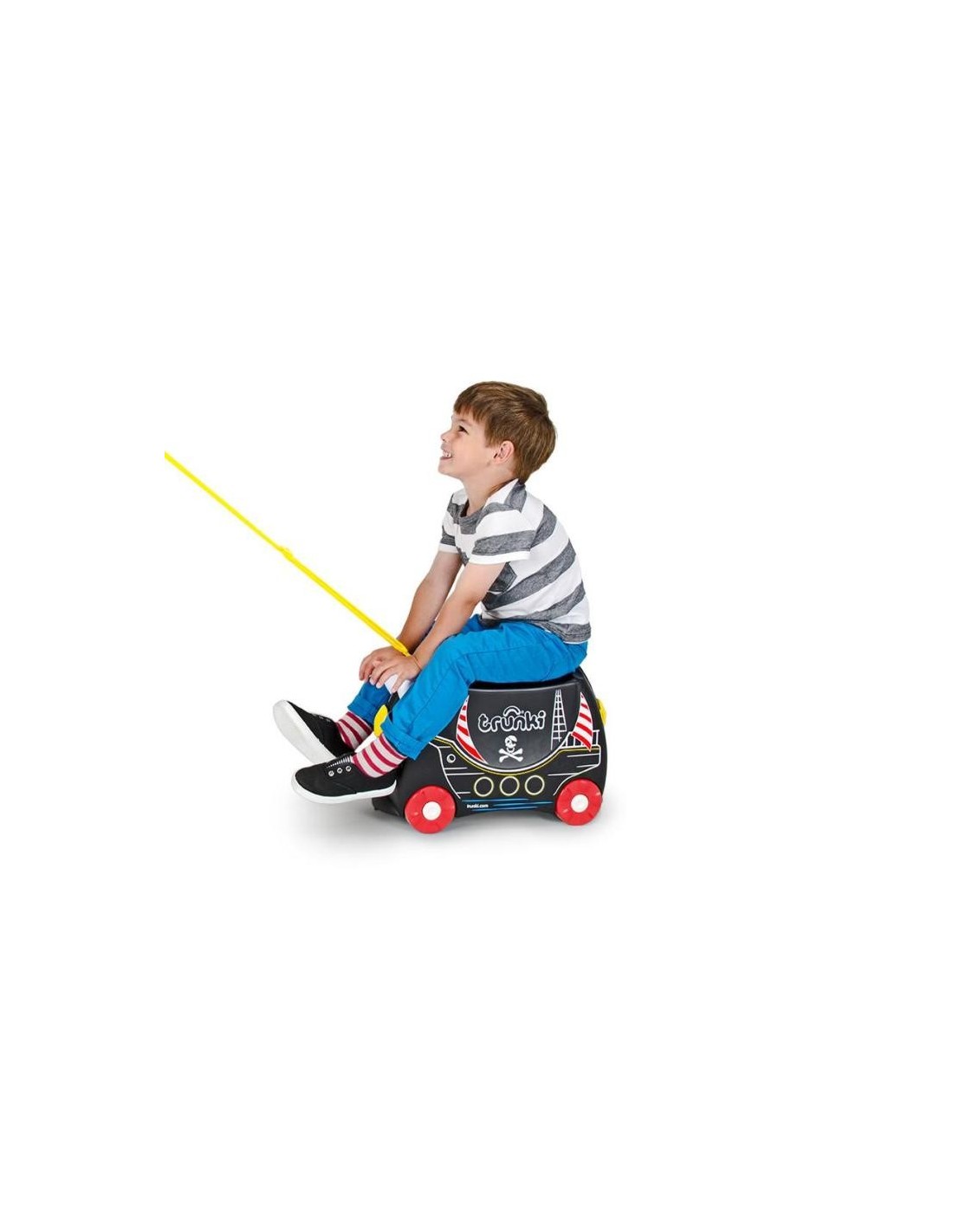Trunki Pirate Black – Valigia Cavalcabile Pirata per Bambini | Shopincasa
