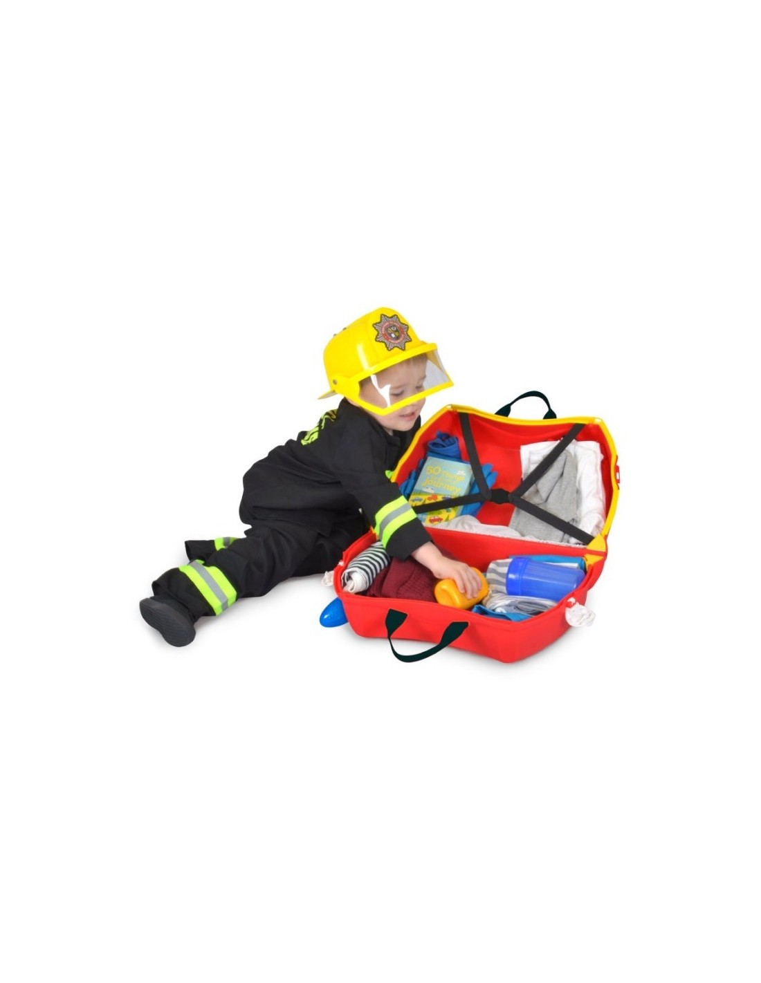 Valigia Cavalcabile Trunki Frank Camion dei Pompieri | Shopincasa