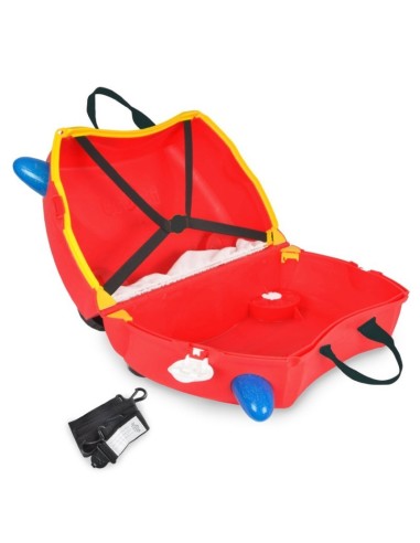 Valigia Cavalcabile Trunki Frank Camion dei Pompieri | Shopincasa