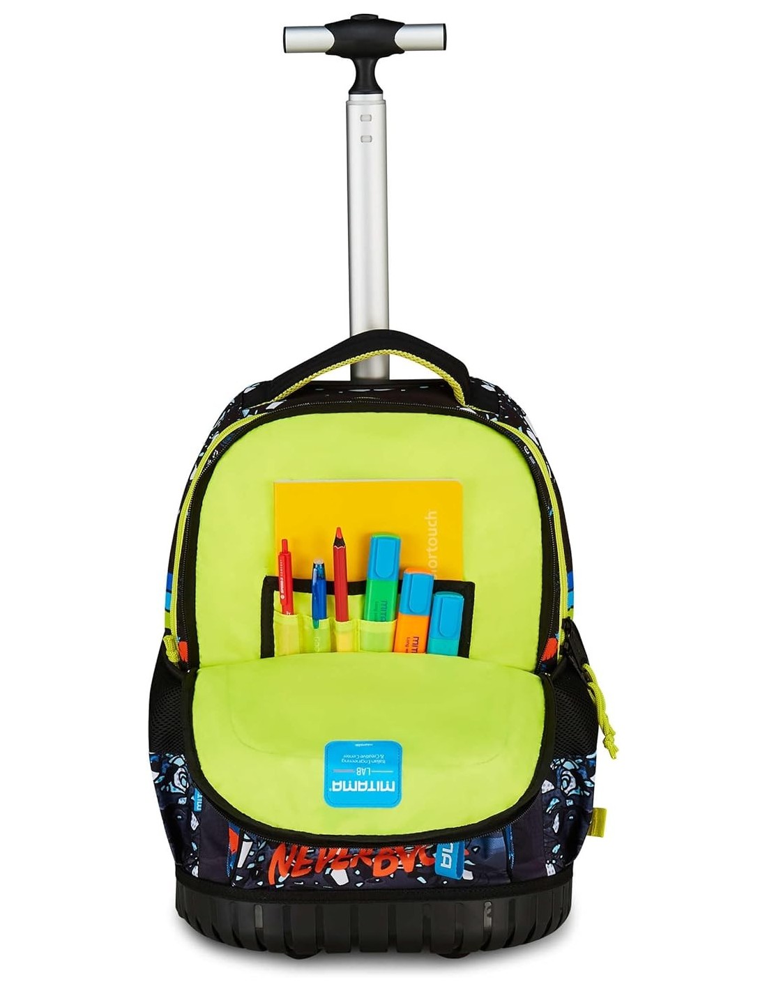 ZAINI: vendita online Trolley scuola Mitama, Run Extra DISCO SPACE, bambino, 33 litri, doppio scomparto, zaino trolley elemen...