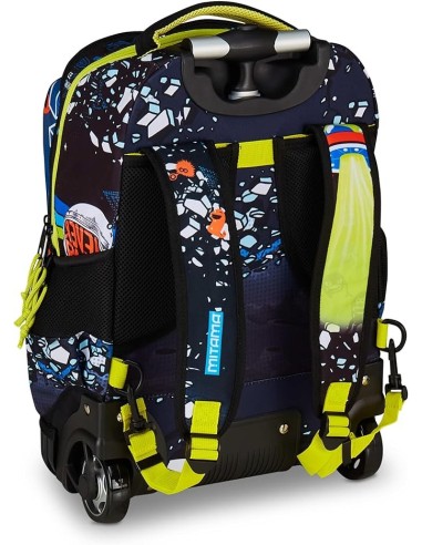 ZAINI: vendita online Trolley scuola Mitama, Run Extra DISCO SPACE, bambino, 33 litri, doppio scomparto, zaino trolley elemen...