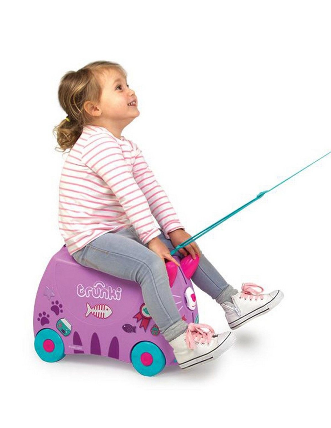 Trunki Cassie the Cat Valigia Cavalcabile Bambini | shopincasa.it