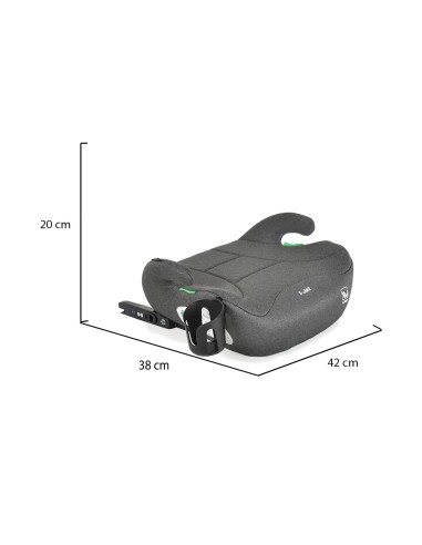 Seggiolino Auto I-Jet Grigio 125-150 cm | Sicuro e Confortevole - shopincasa.it