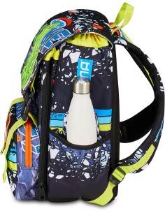 ZAINI: vendita online Zaino scuola Mitama, Triplo Scomparto DISCO SPACE, Nero, 28 litri, estensibile, scuola elementare, bamb... 2