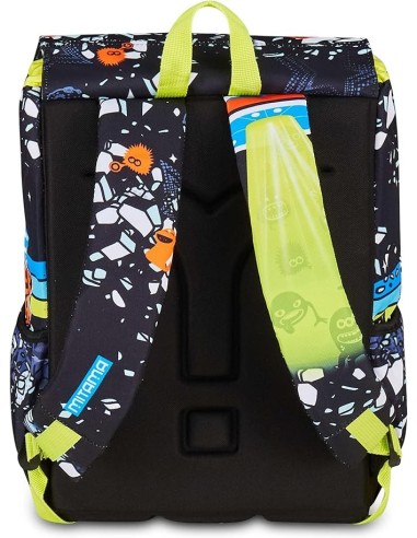ZAINI: vendita online Zaino scuola Mitama, Triplo Scomparto DISCO SPACE, Nero, 28 litri, estensibile, scuola elementare, bamb...