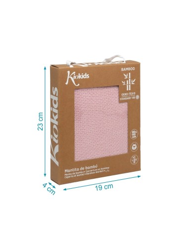 Copertina in Bambù Rosa per Bambini 100% Naturale | shopincasa.it