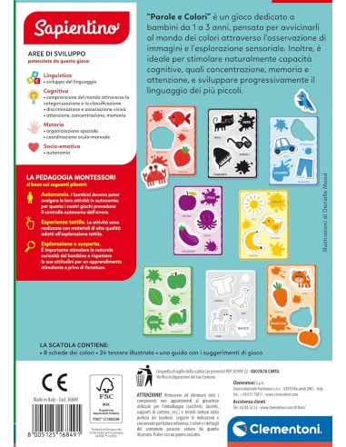 Giochi educativi, Sapientino Baby Parole e Colori | Shop in Casa