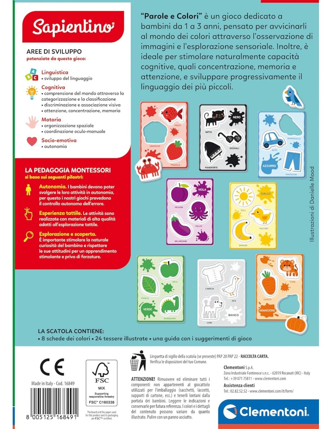 Giochi educativi, Sapientino Baby Parole e Colori | Shop in Casa