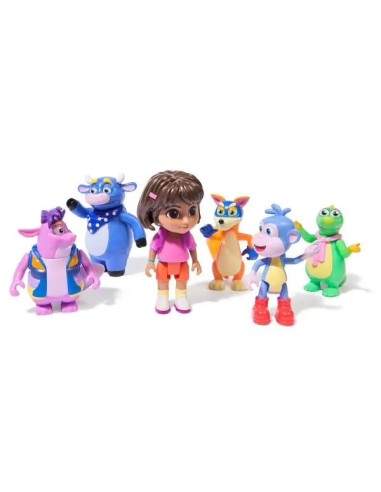 GIOCATTOLO PUBBLICIZZATO: vendita online Figura Dora l’Esploratrice Posabile 8 cm ASSORTITO – Spin Master in offerta