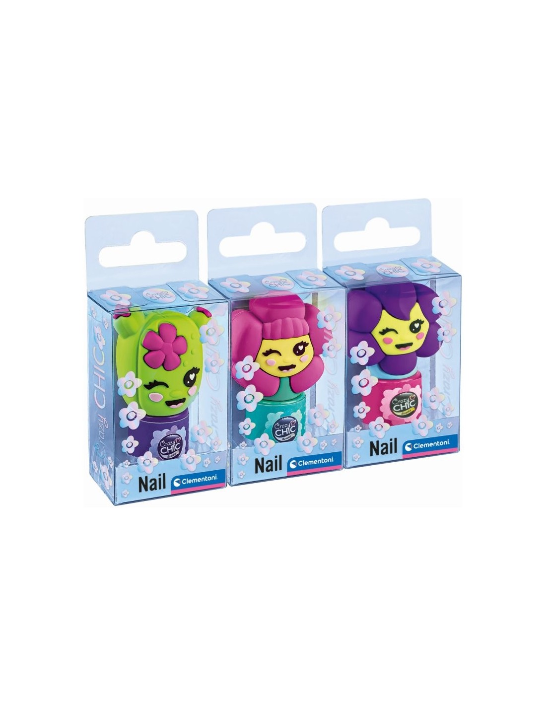 GIOCHI GIRL: vendita online SMALTO UNGHIE MAGIE DI FIORI CRAZY CHIC 18132, PER BAMBINE, ASSORTITO in offerta