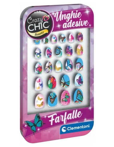 Beauty, Unghie Adesive Farfalle Crazy Chic 18134 | Shop in Casa