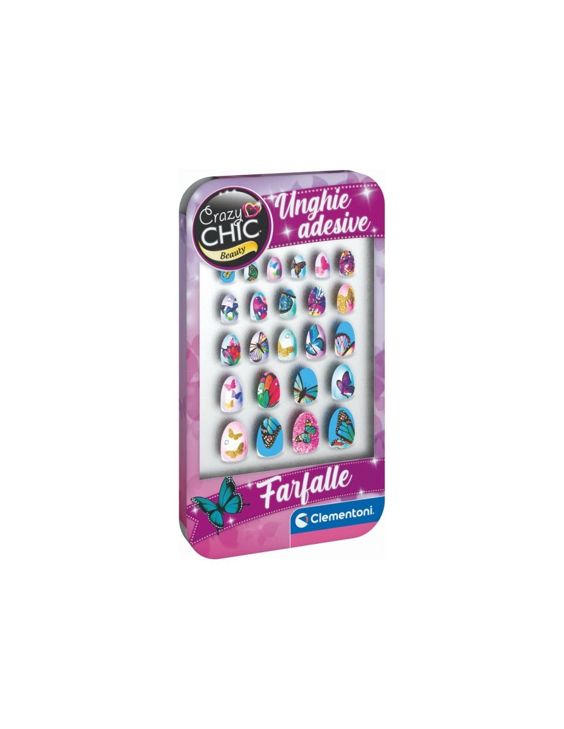 Beauty, Unghie Adesive Farfalle Crazy Chic 18134 | Shop in Casa