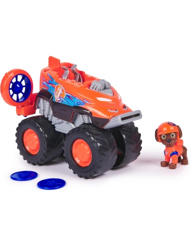 GIOCATTOLO PUBBLICIZZATO: vendita online Paw Patrol Rescue Wheels Hovercraft di Zuma con Figura e Lanciamissili – Spin Master...