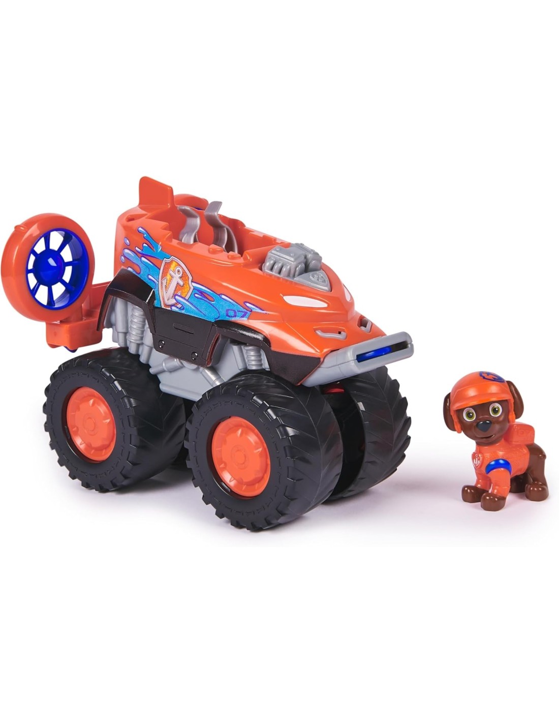 GIOCATTOLO PUBBLICIZZATO: vendita online Paw Patrol Rescue Wheels Hovercraft di Zuma con Figura e Lanciamissili – Spin Master...