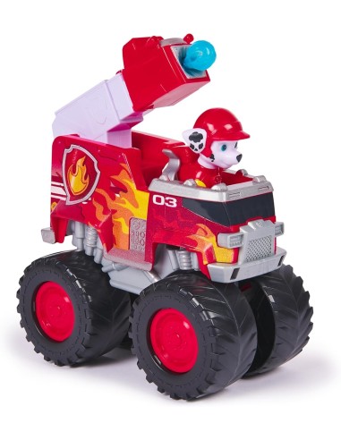 GIOCATTOLO PUBBLICIZZATO: vendita online Paw Patrol Rescue Wheels Monster Truck Marshall con Lanciamissili – Spin Master in o...