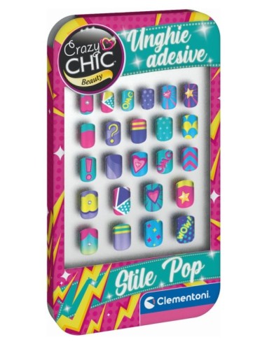Beauty, Crazy Chic 18137 Unghie Adesive Stile Pop | Shop in Casa