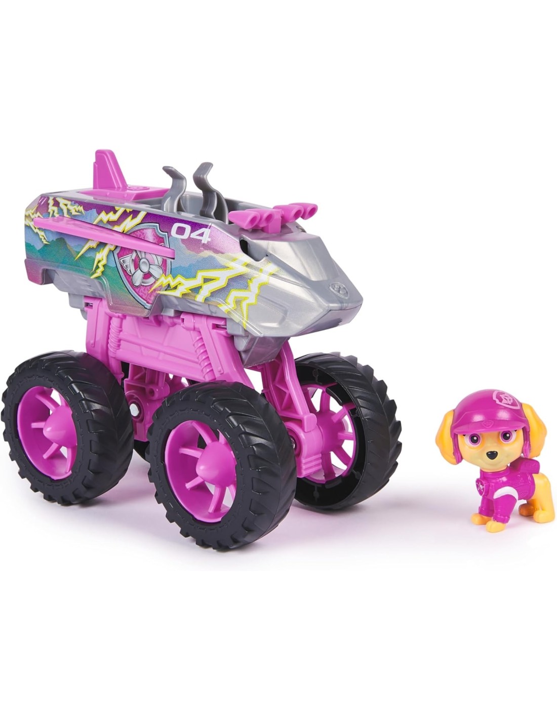 GIOCATTOLO PUBBLICIZZATO: vendita online Paw Patrol Rescue Wheels Skye Monster Truck/Jet 3+ Anni – Spin Master in offerta