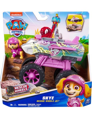 GIOCATTOLO PUBBLICIZZATO: vendita online Paw Patrol Rescue Wheels Skye Monster Truck/Jet 3+ Anni – Spin Master in offerta