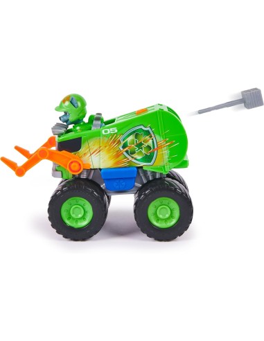 GIOCATTOLO PUBBLICIZZATO: vendita online Paw Patrol Rescue Wheels Rocky Veicolo riciclaggio con Lanciamissili – Spin Master i...